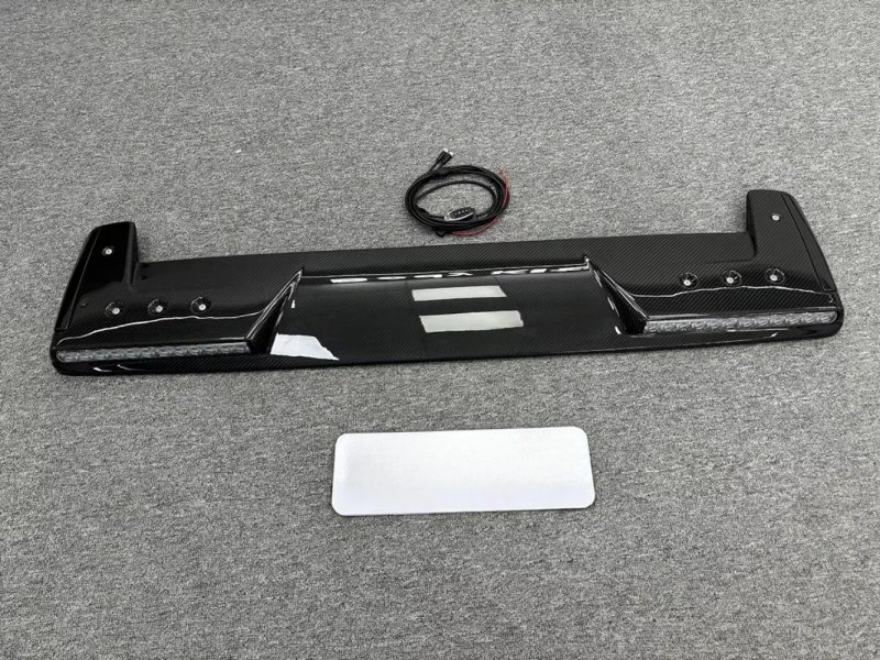G800 B Style Body Kits for  G-class W464 High Quality Dry Carbon Roof Light Tire Cover Hood Wing Car Accessories